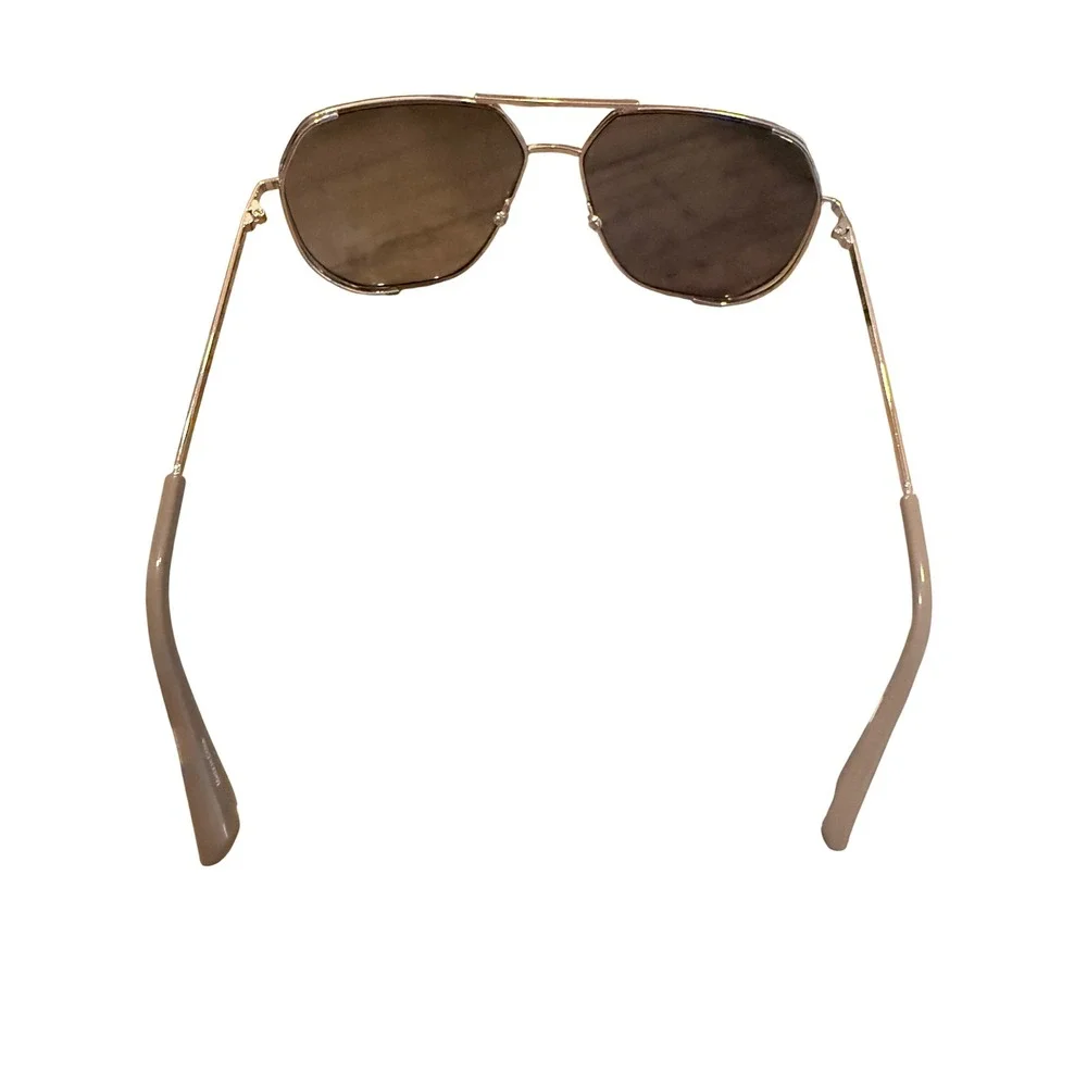 Skechers‎ SE6150 10C Silver Aviator Sunglasses Mirrored Lens Downtown Retro 90s